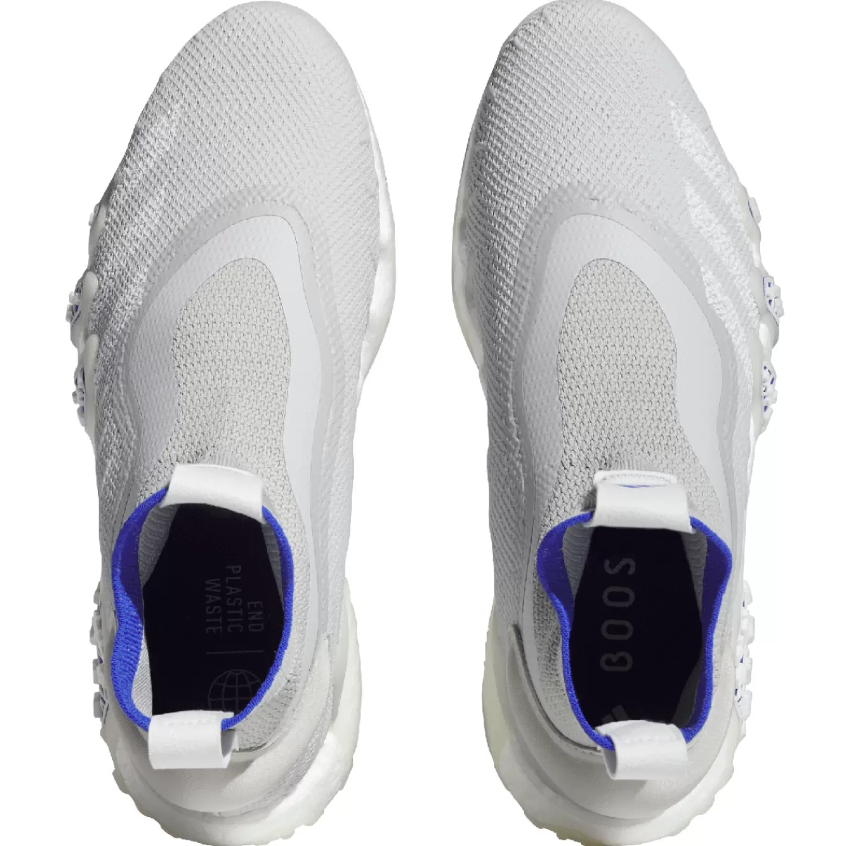 Clearance adidas Golf Adidas Men's Codechaos Laceless Primeknit Boost Waterproof Spikeless Golf Shoes