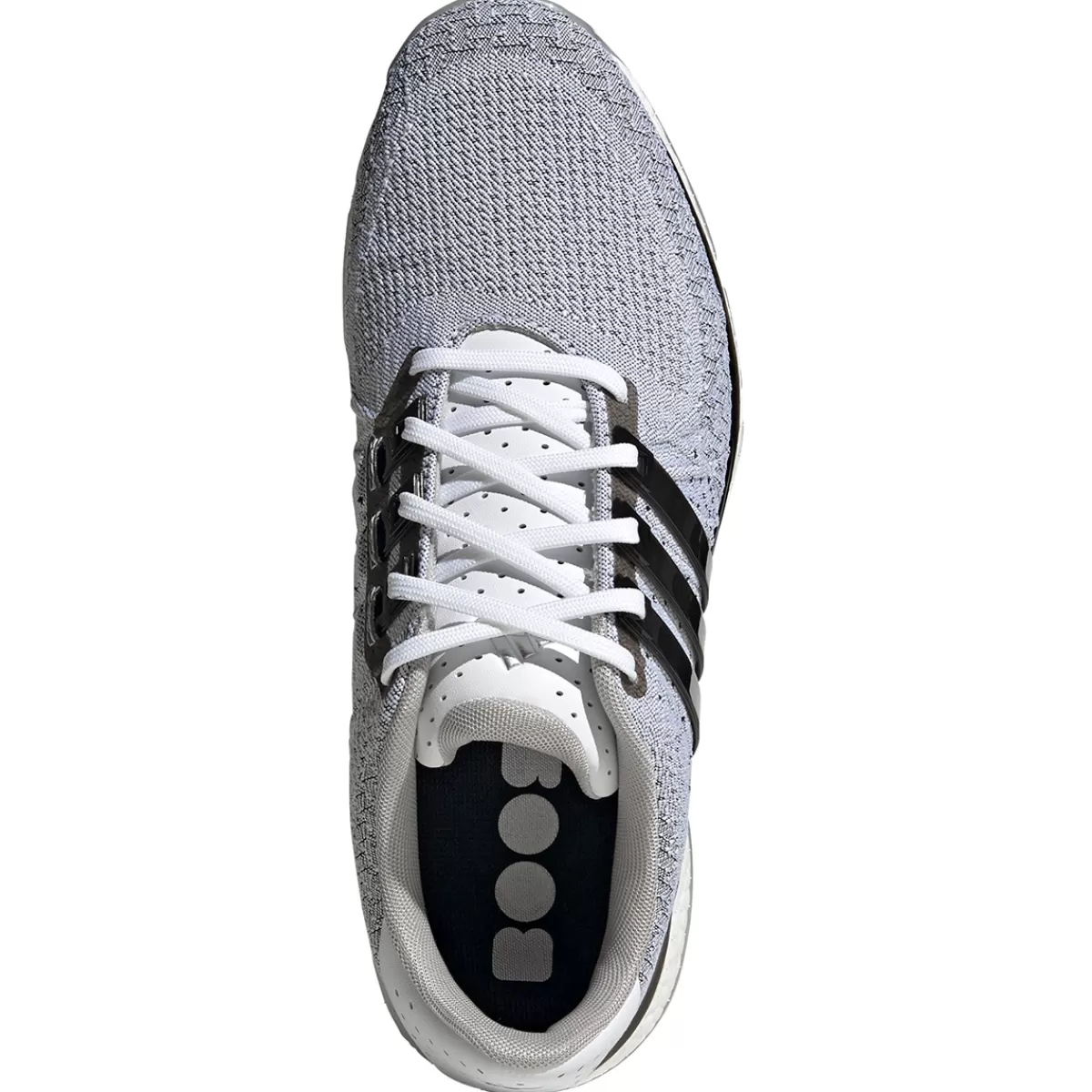 Flash Sale adidas Golf Adidas Men's Tour 360 Xt-Sl Textile Waterproof Spikeless Golf Shoes White/Black/Silver