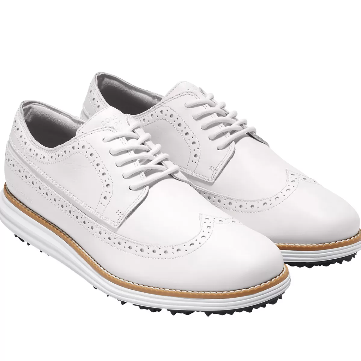 Discount Cole Haan Men's Og Longwing Oxford Spikeless Golf Shoes