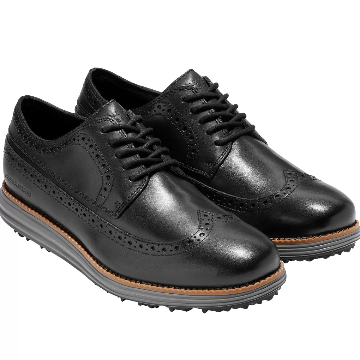 Discount Cole Haan Men's Og Longwing Oxford Spikeless Golf Shoes