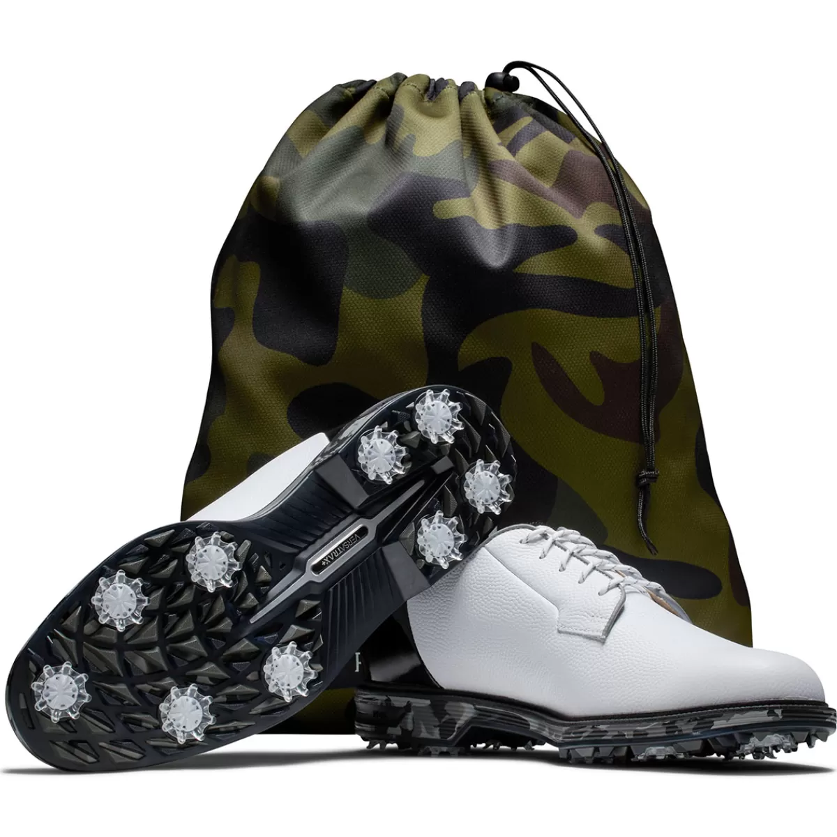 Fashion FootJoy Men's Premiere Series Todd Snyder Field Waterproof Spiked Golf Shoes White