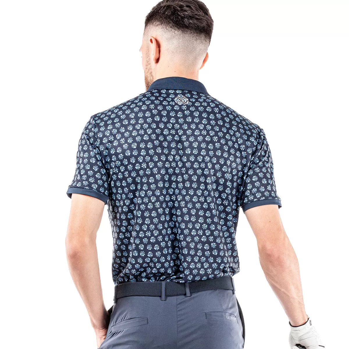 Discount Galvin Green Men's Murphy Golf Polo Shirt Navy/Blue