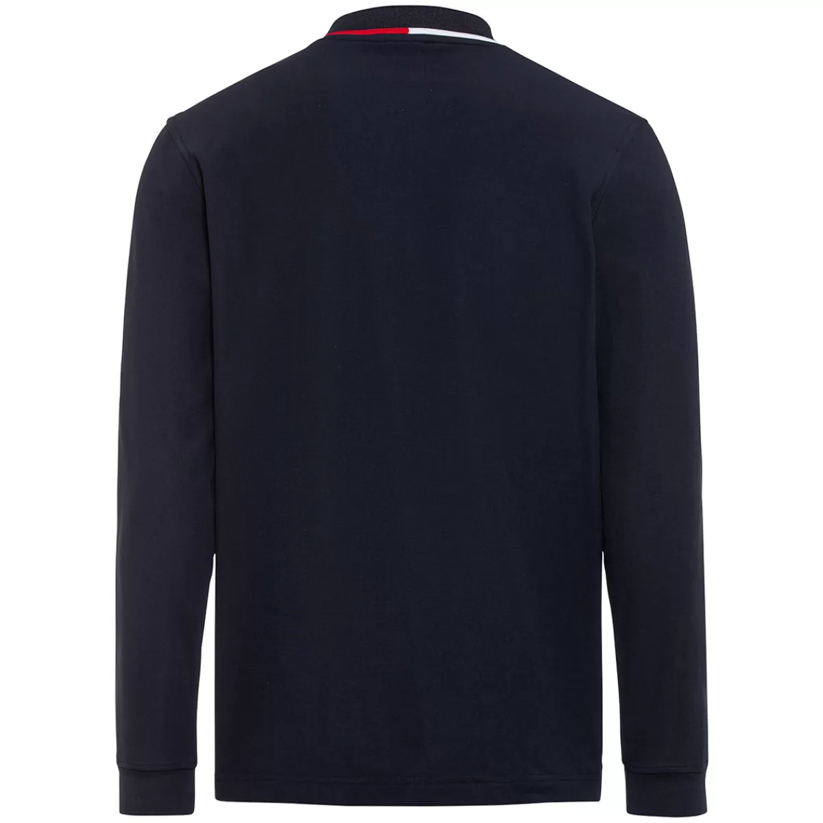 Fashion GOLFINO Men's Stripe Golf Polo Shirt Navy