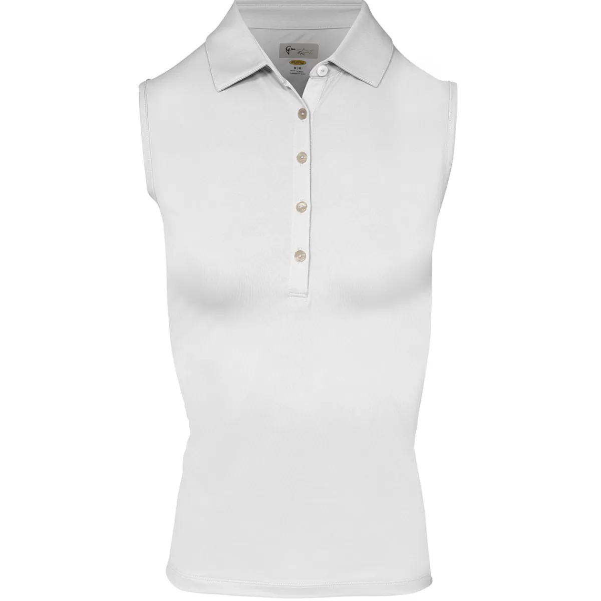 Outlet Greg Norman Ladies Freedom Pique Sleeveless Golf Polo Shirt