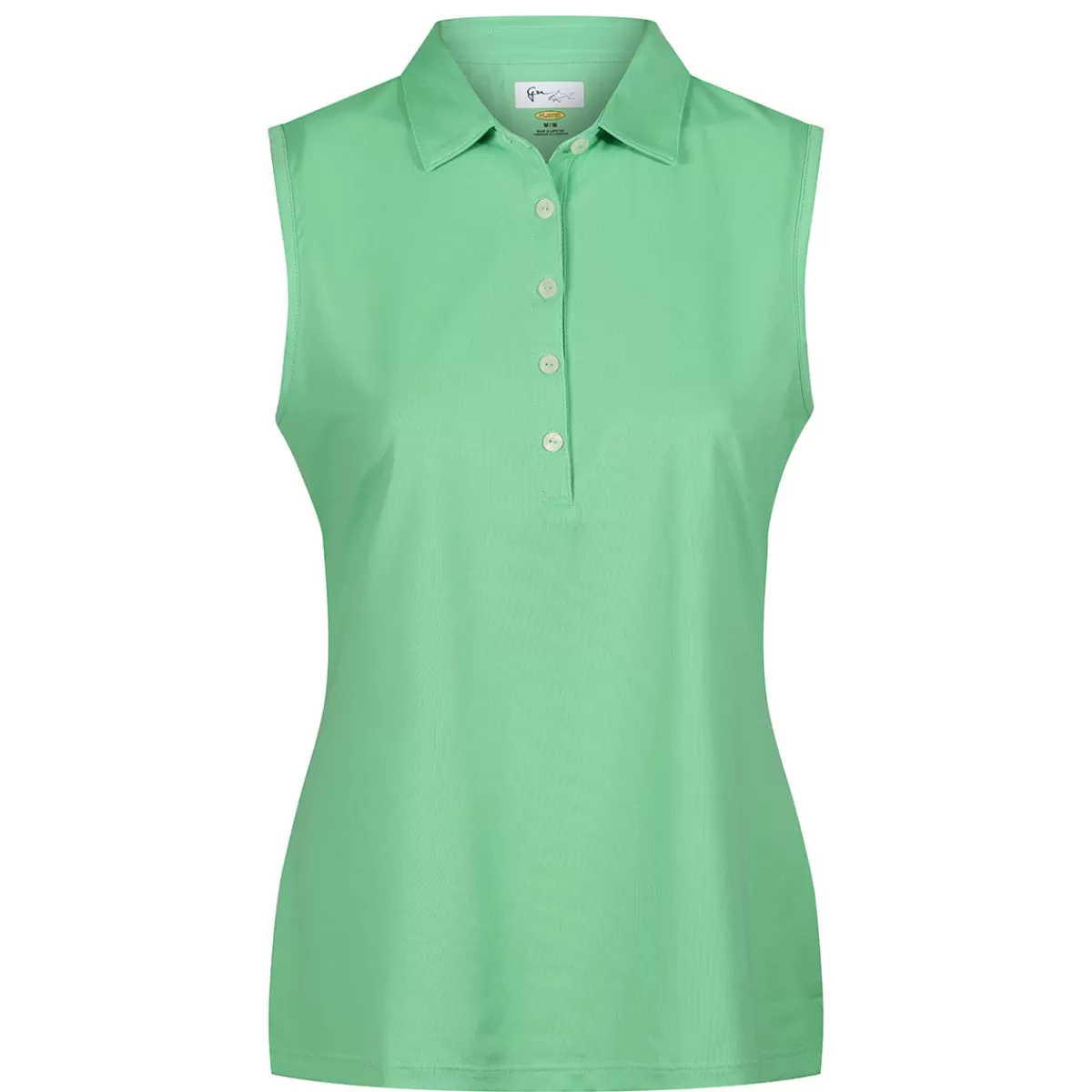 Outlet Greg Norman Ladies Freedom Pique Sleeveless Golf Polo Shirt