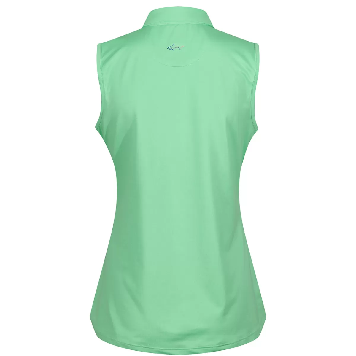 Store Greg Norman Ladies Freedom Pique Sleeveless Golf Polo Shirt