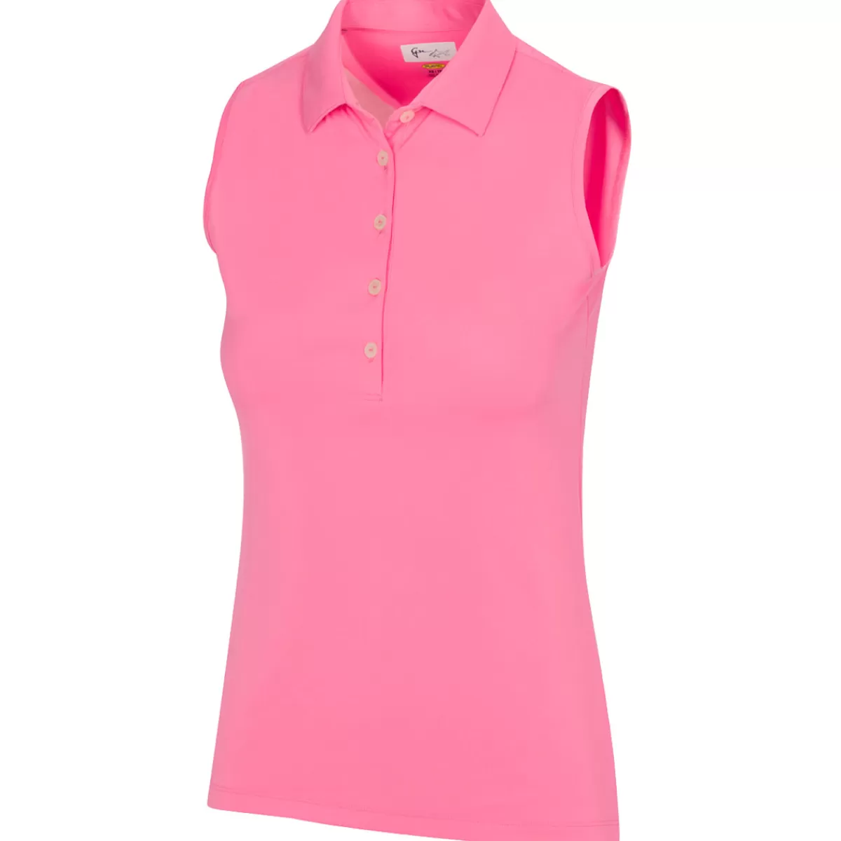 Best Greg Norman Ladies Freedom Pique Sleeveless Golf Polo Shirt