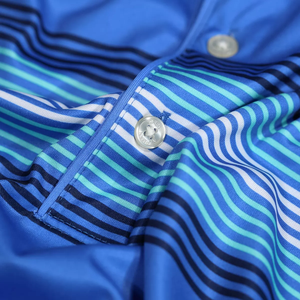 New Men's Engineered Chest Stripe Golf Polo Shirt Men Men's Golf Polo Shirts