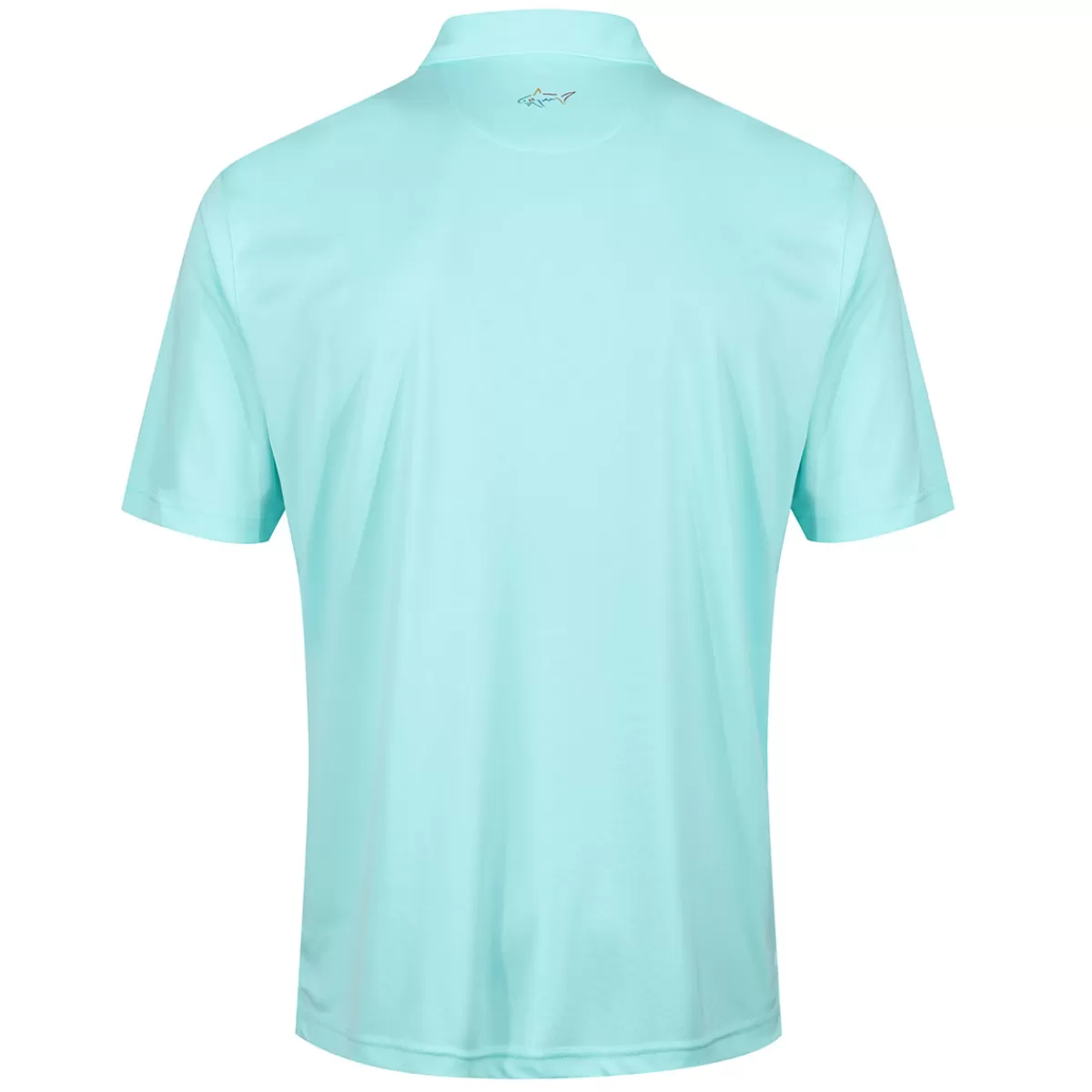 Cheap Greg Norman Men's Engineered Chest Stripe Golf Polo Shirt