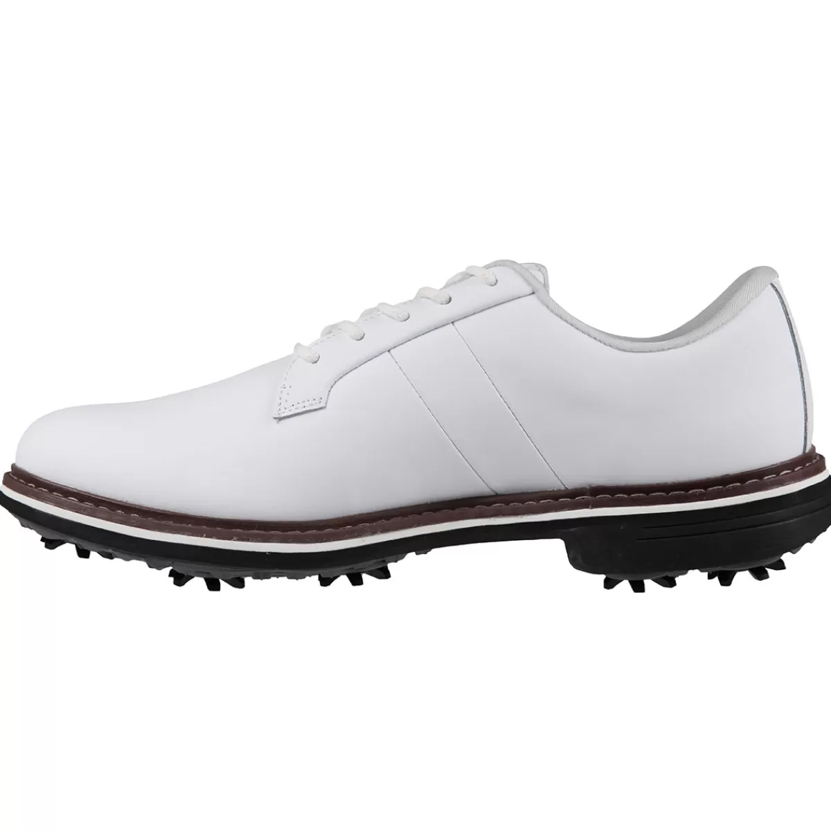 Sale Greg Norman Men's Isa Tour 2 Waterproof Spiked Golf Shoes White