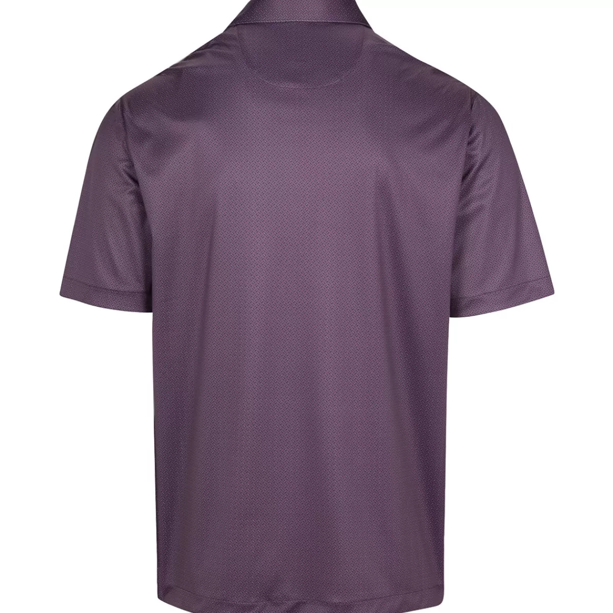 Outlet Greg Norman Men's Micro-Dash Foulard Stretch Golf Polo Shirt