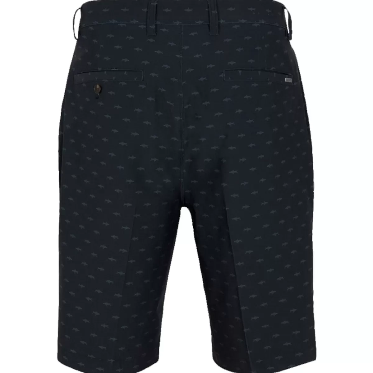 Sale Men's Microlux Hybrid Shark Print Golf Shorts Men Men's Golf Shorts