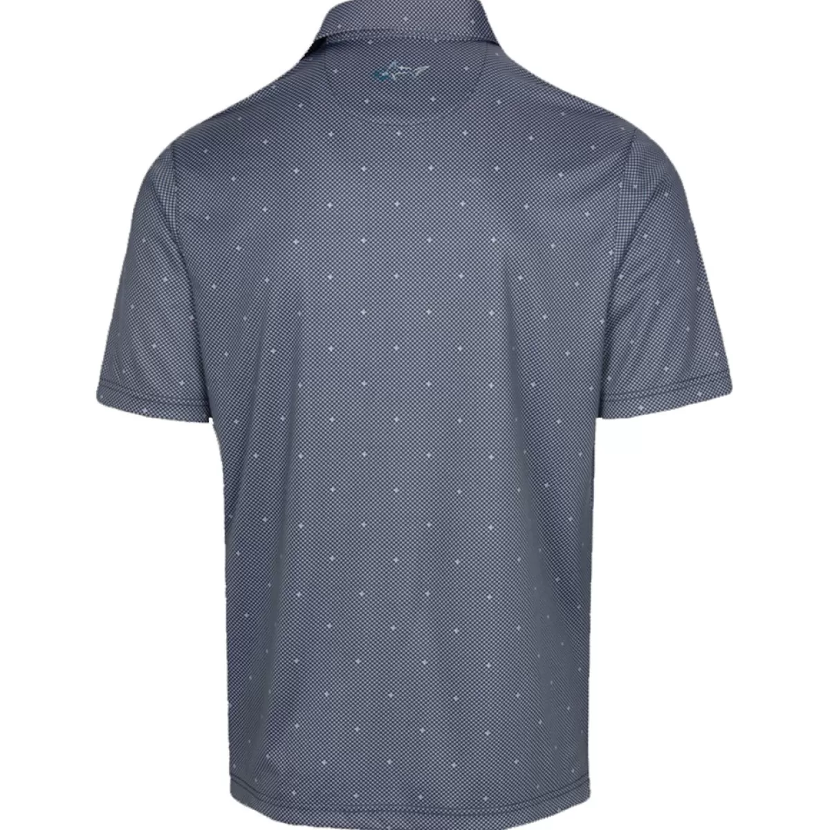 Discount Greg Norman Men's Ml75 Microlux Jacks Print Golf Polo Shirt