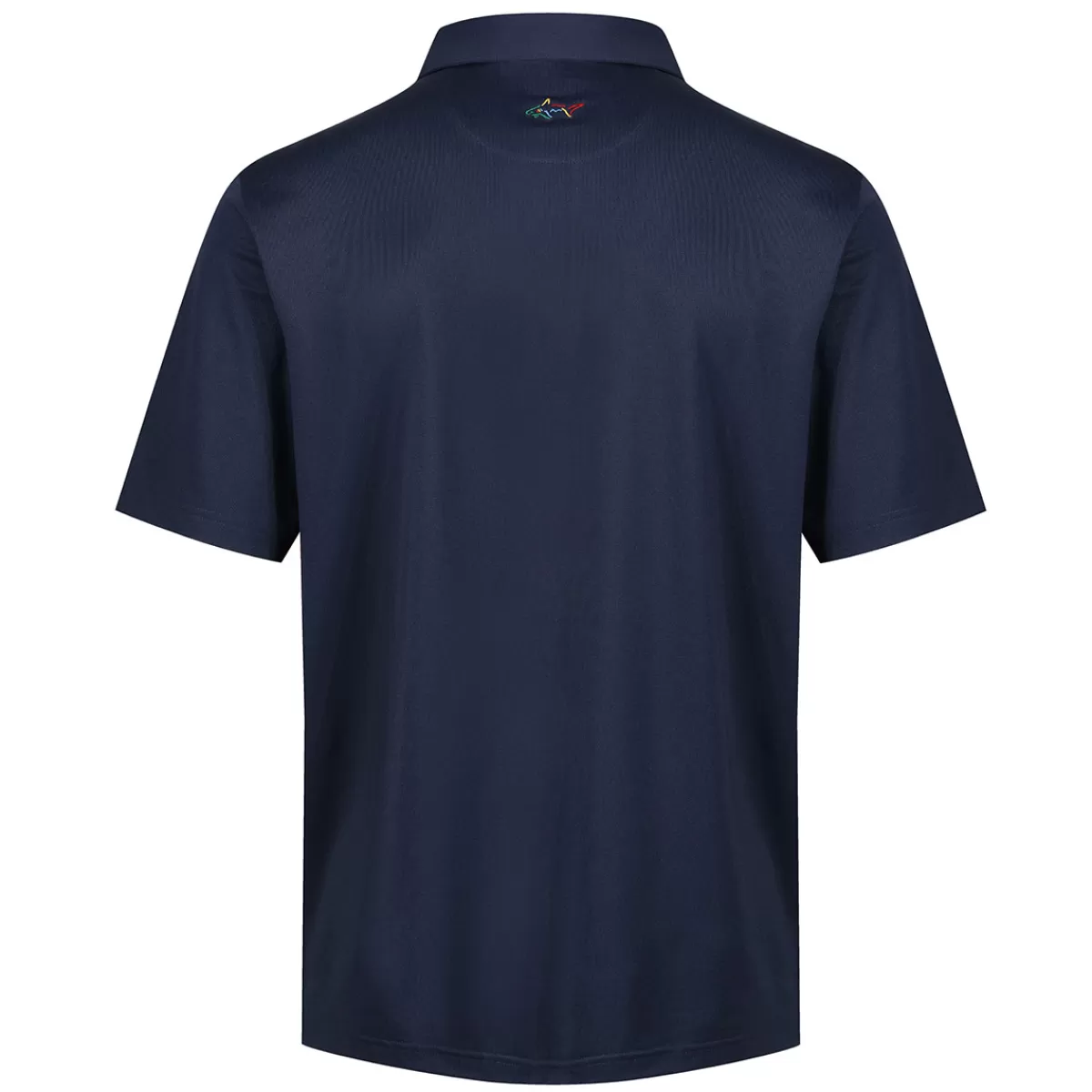 Best Greg Norman Men's Neck Logo Stretch Golf Polo Shirt