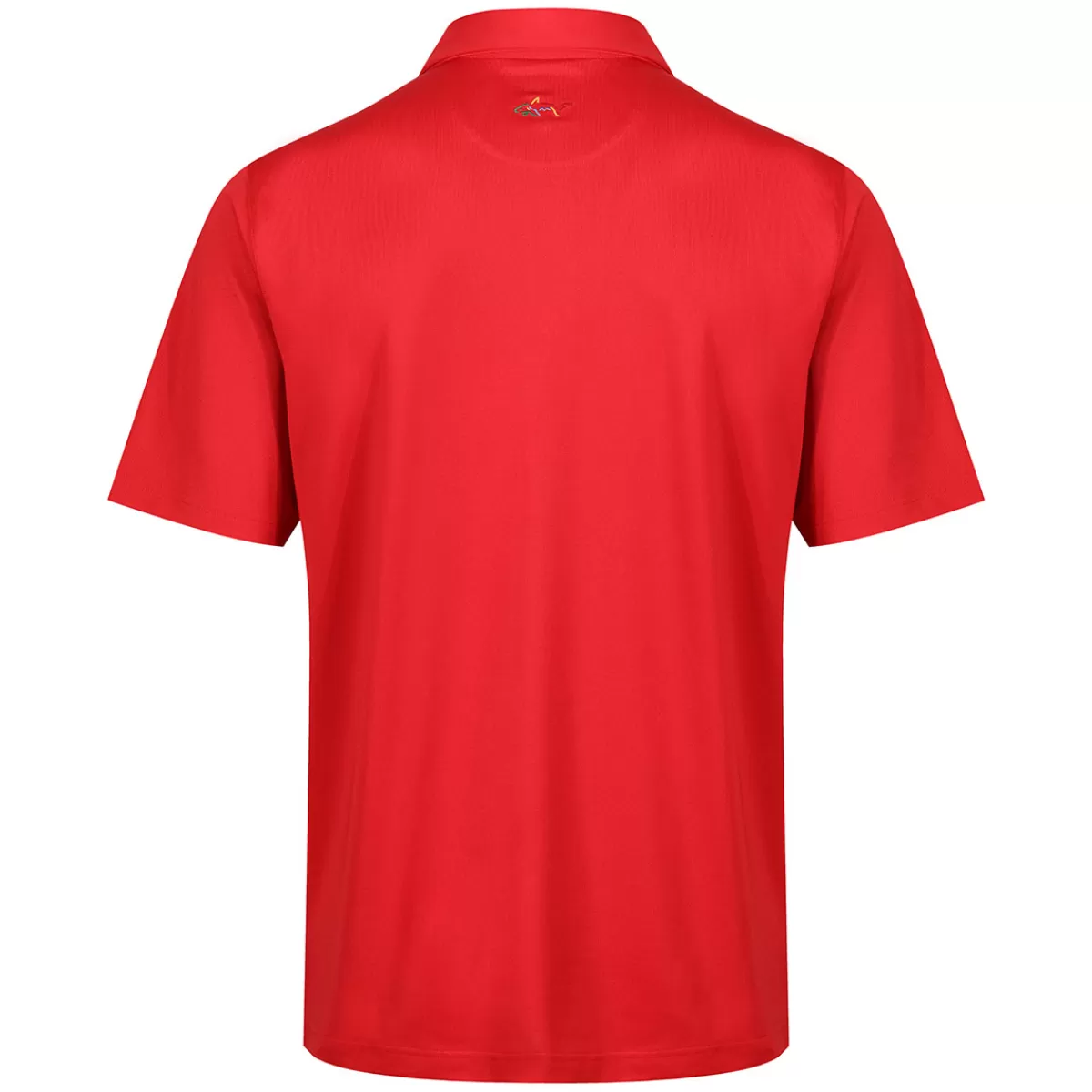 Store Greg Norman Men's Neck Logo Stretch Golf Polo Shirt