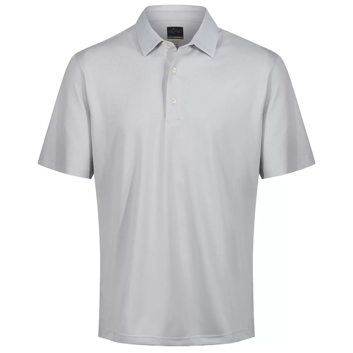 Sale Greg Norman Men's Neck Logo Stretch Golf Polo Shirt