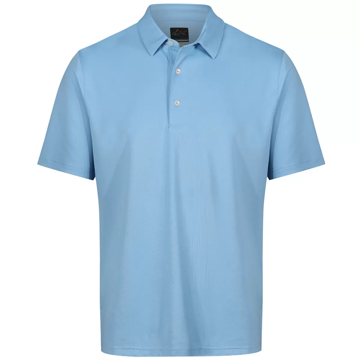 Outlet Greg Norman Men's Neck Logo Stretch Golf Polo Shirt