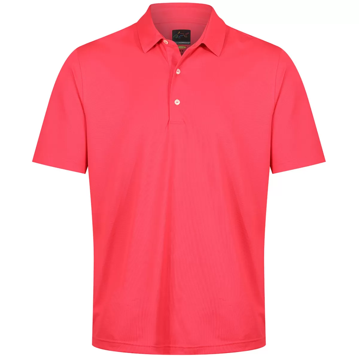 Outlet Greg Norman Men's Neck Logo Stretch Golf Polo Shirt