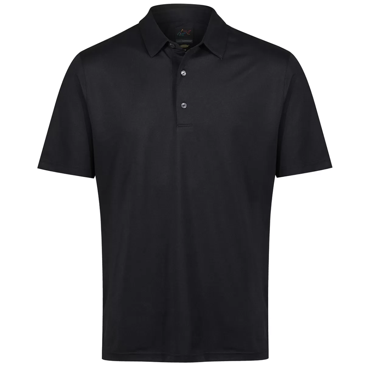Sale Greg Norman Men's Neck Logo Stretch Golf Polo Shirt
