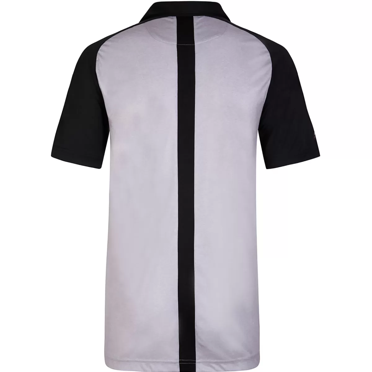 Cheap Greg Norman Men's Ring Of Fire Striped Golf Polo Shirt Black