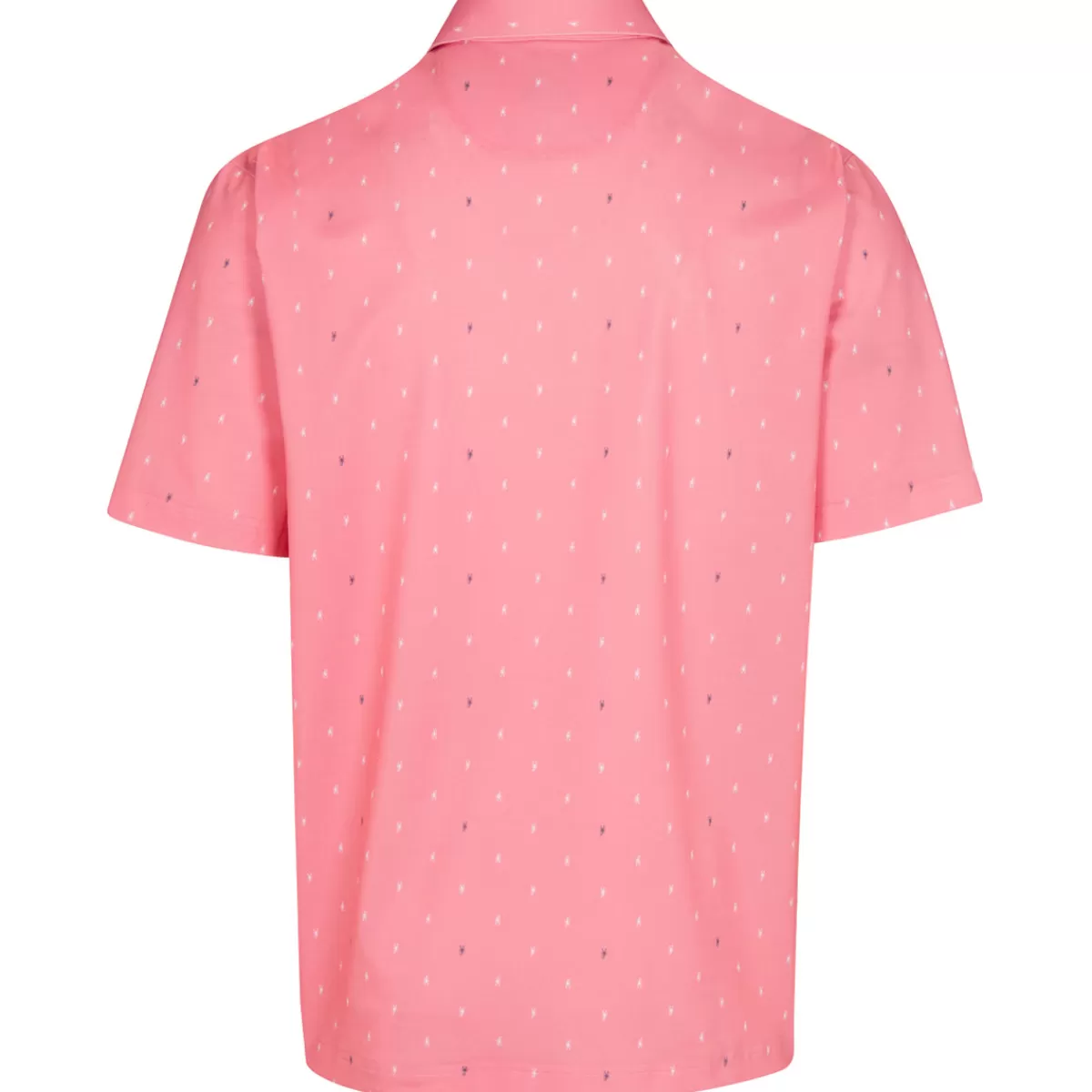 New Greg Norman Men's Scorpion Stretch Golf Polo Shirt Canyon Coral