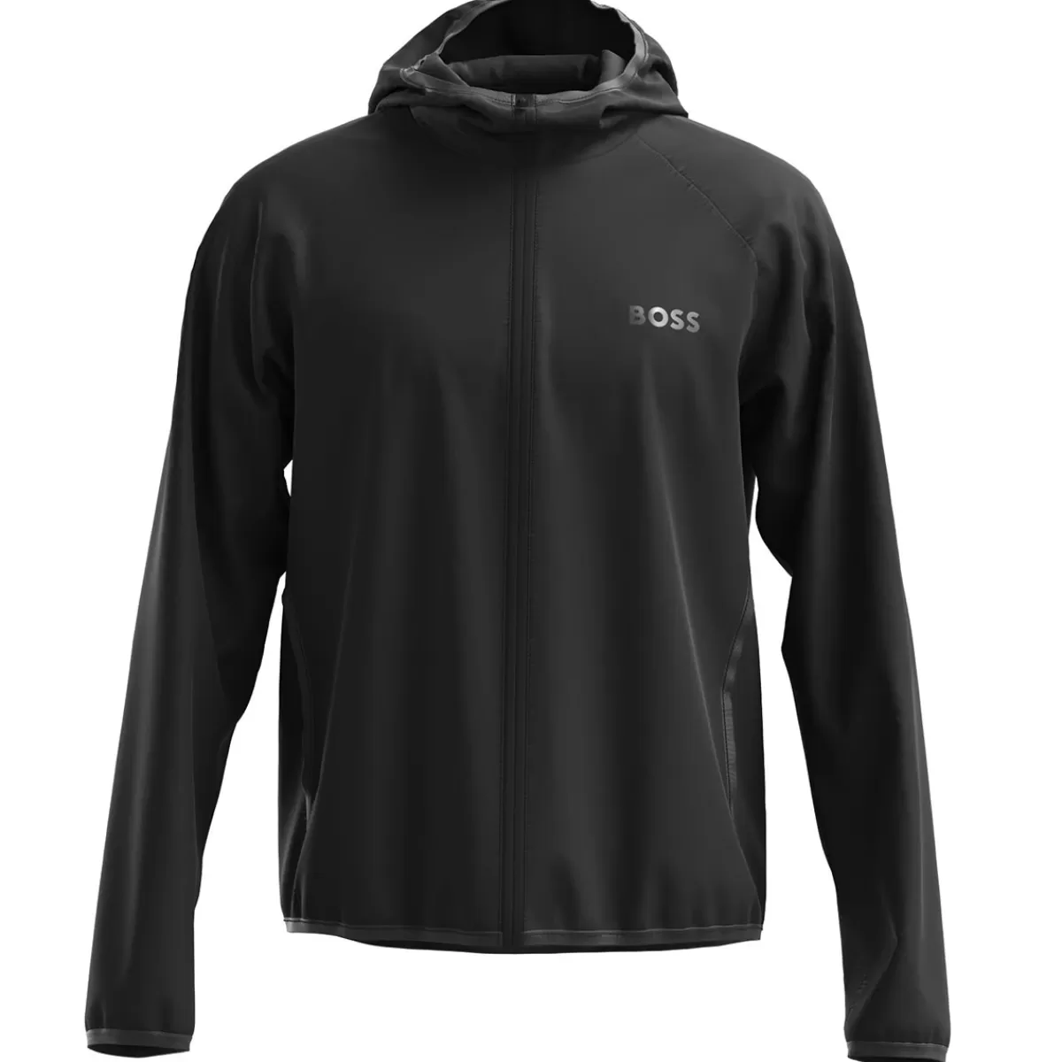 Store Hugo Boss Men's J Cush Full Zip Golf Mid Layer Black