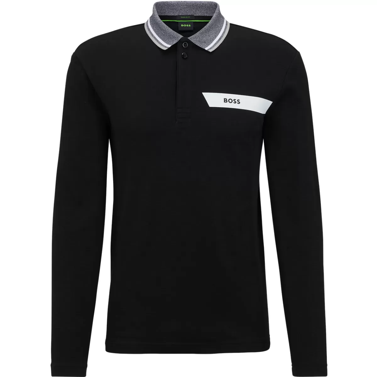 Flash Sale Hugo Boss Men's Plisy 1 Long Sleeve Golf Polo Shirt