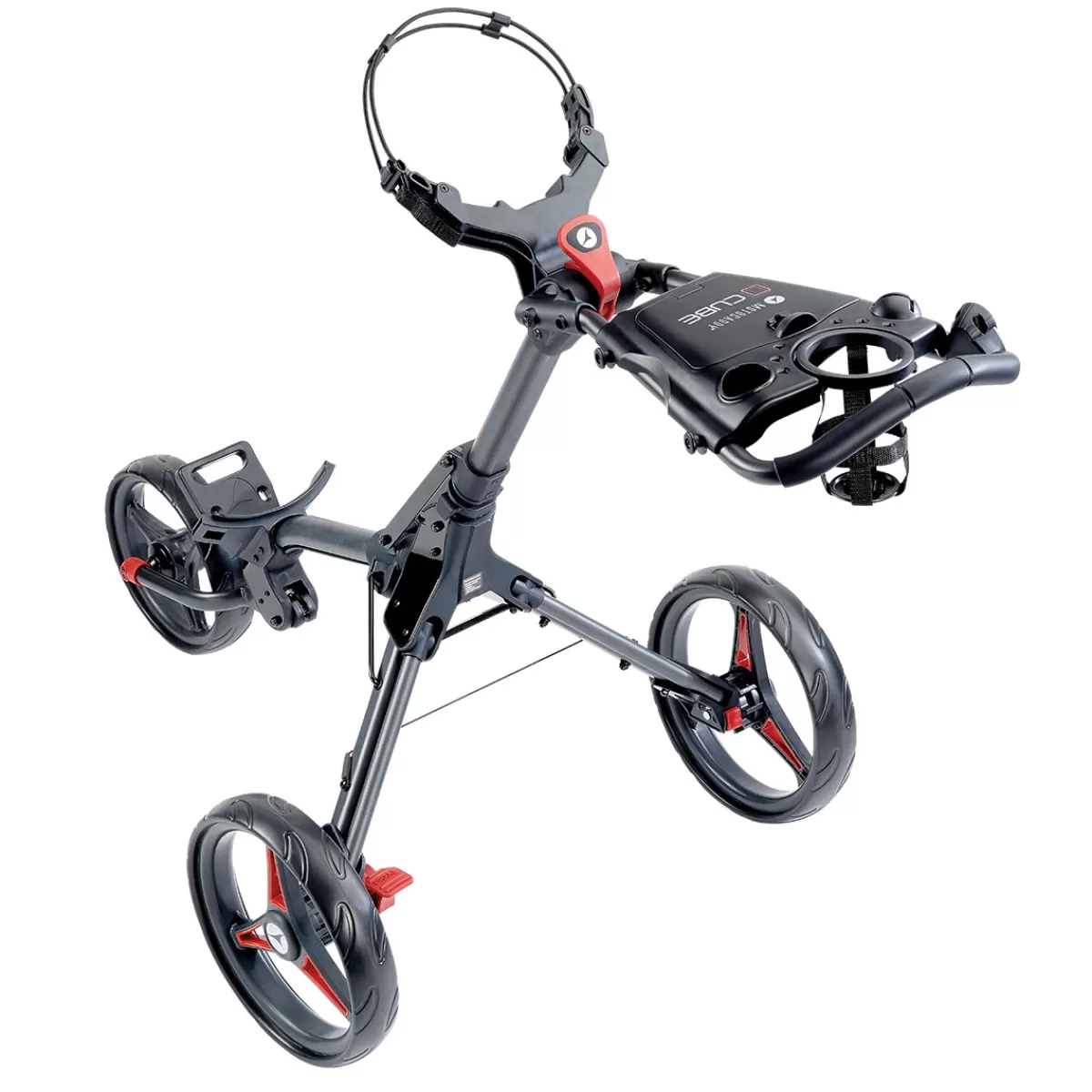 New Motocaddy Cube Push Trolley Red