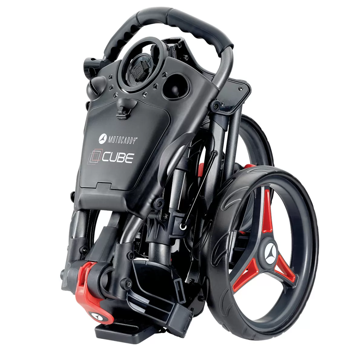 New Motocaddy Cube Push Trolley Red