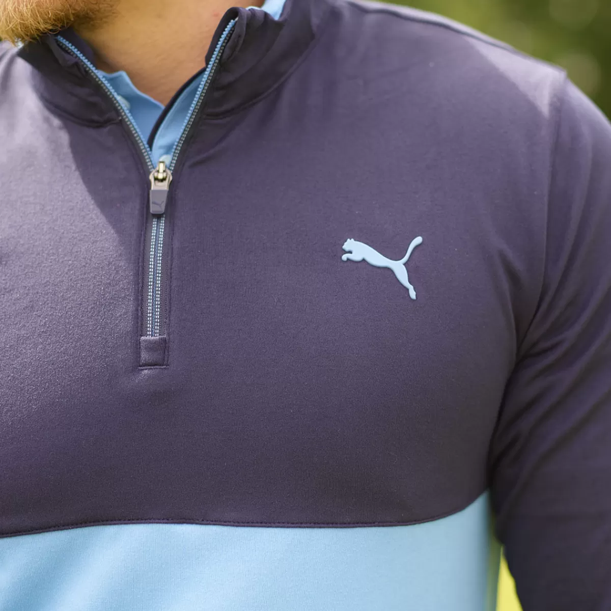 Store Puma Men's Gamer Color Half Zip Golf Midlayer Men Men's Golf Sweaters