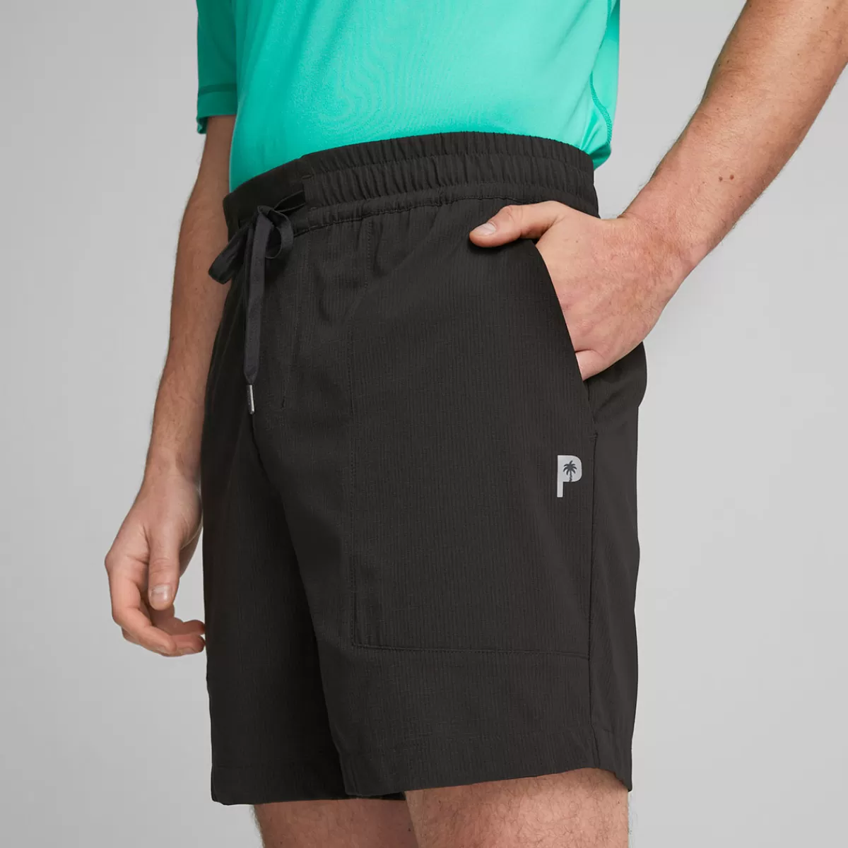 Outlet Puma Men's X Palm Tree Crew Vented Golf Shorts Men Men's Golf Shorts