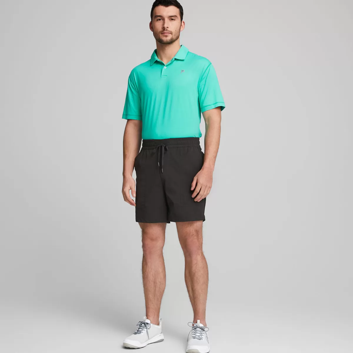 Outlet Puma Men's X Palm Tree Crew Vented Golf Shorts Men Men's Golf Shorts