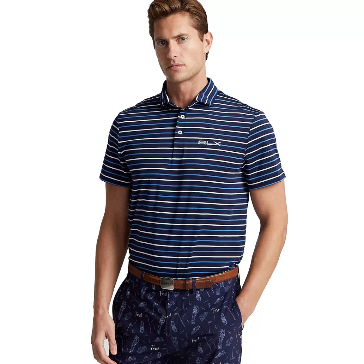 Cheap Ralph Lauren Men's Custom Slim Fit Performance Golf Polo Shirt