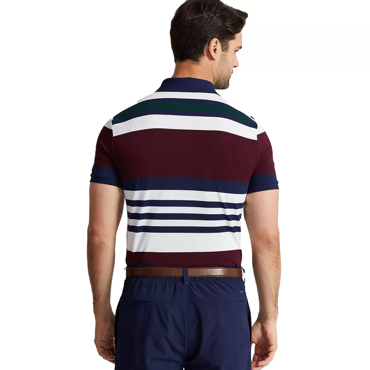 Flash Sale Ralph Lauren Men's Custom Slim Fit Performance Golf Polo Shirt Harvard Vine