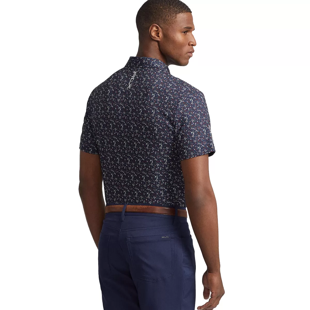 Fashion Ralph Lauren Men's Custom Slim Fit Performance Golf Polo Shirt Harvard Vine
