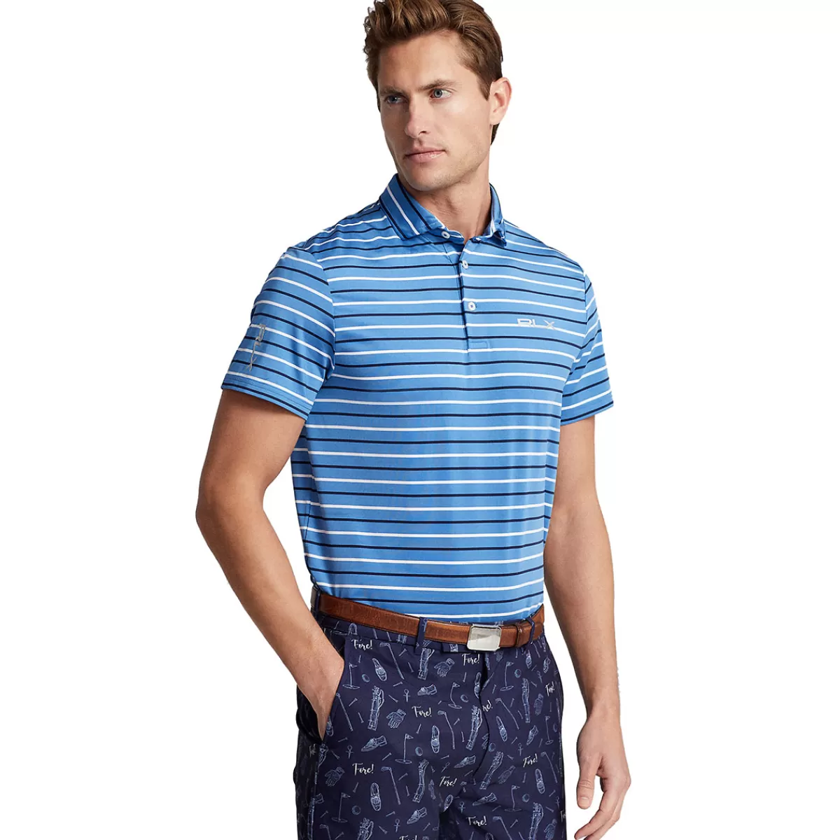 Cheap Ralph Lauren Men's Custom Slim Fit Performance Golf Polo Shirt
