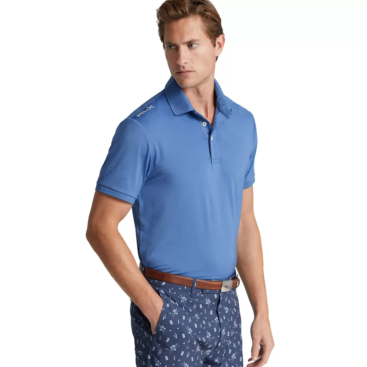 Store Ralph Lauren Men's Rlx Custom Slim Fit Stretch Golf Polo Shirt