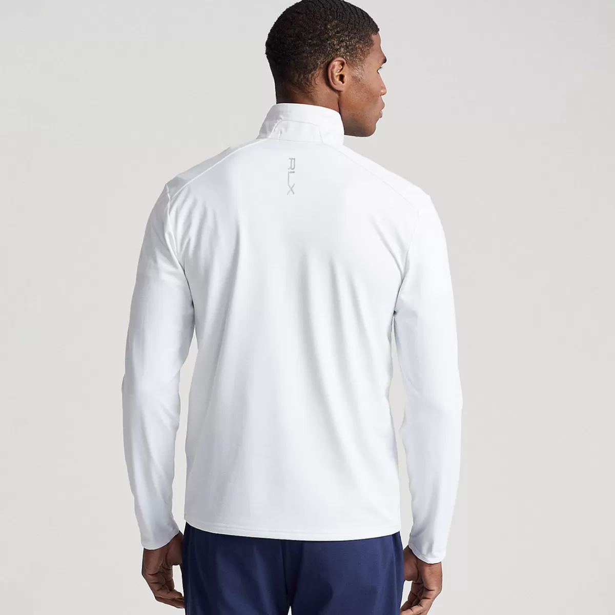 Store Men's Rlx Jersey Luxury Quarter Zip Golf Mid Layer Men Men's Golf Polo Shirts