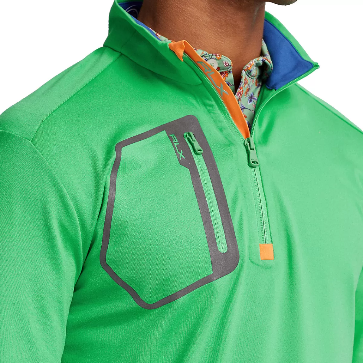 Cheap Ralph Lauren Men's Rlx Jersey Luxury Quarter Zip Golf Mid Layer