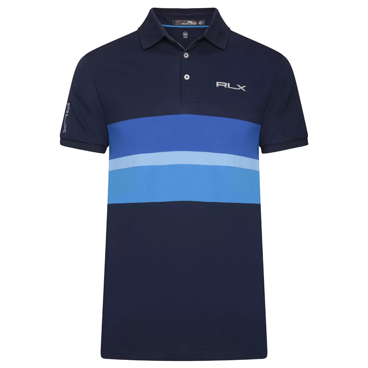 Store Men's Rlx Tech Pique Stretch Golf Polo Shirt Men Men's Golf Polo Shirts