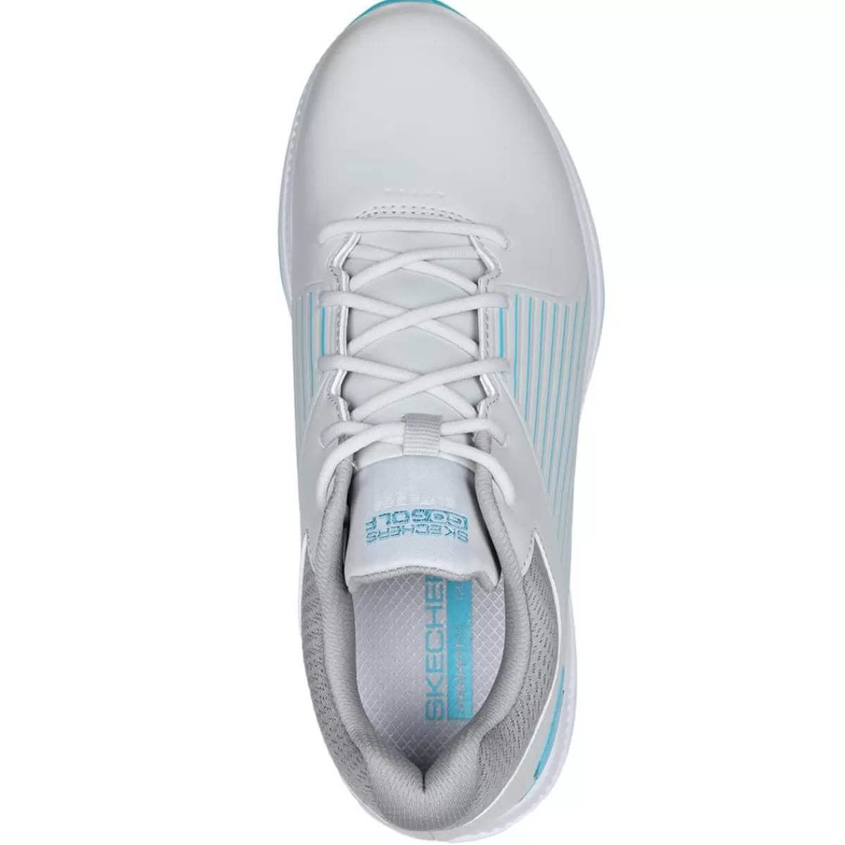 New Skechers Ladies Go Golf Elite 5 - Gf Waterproof Spikeless Golf Shoes Grey
