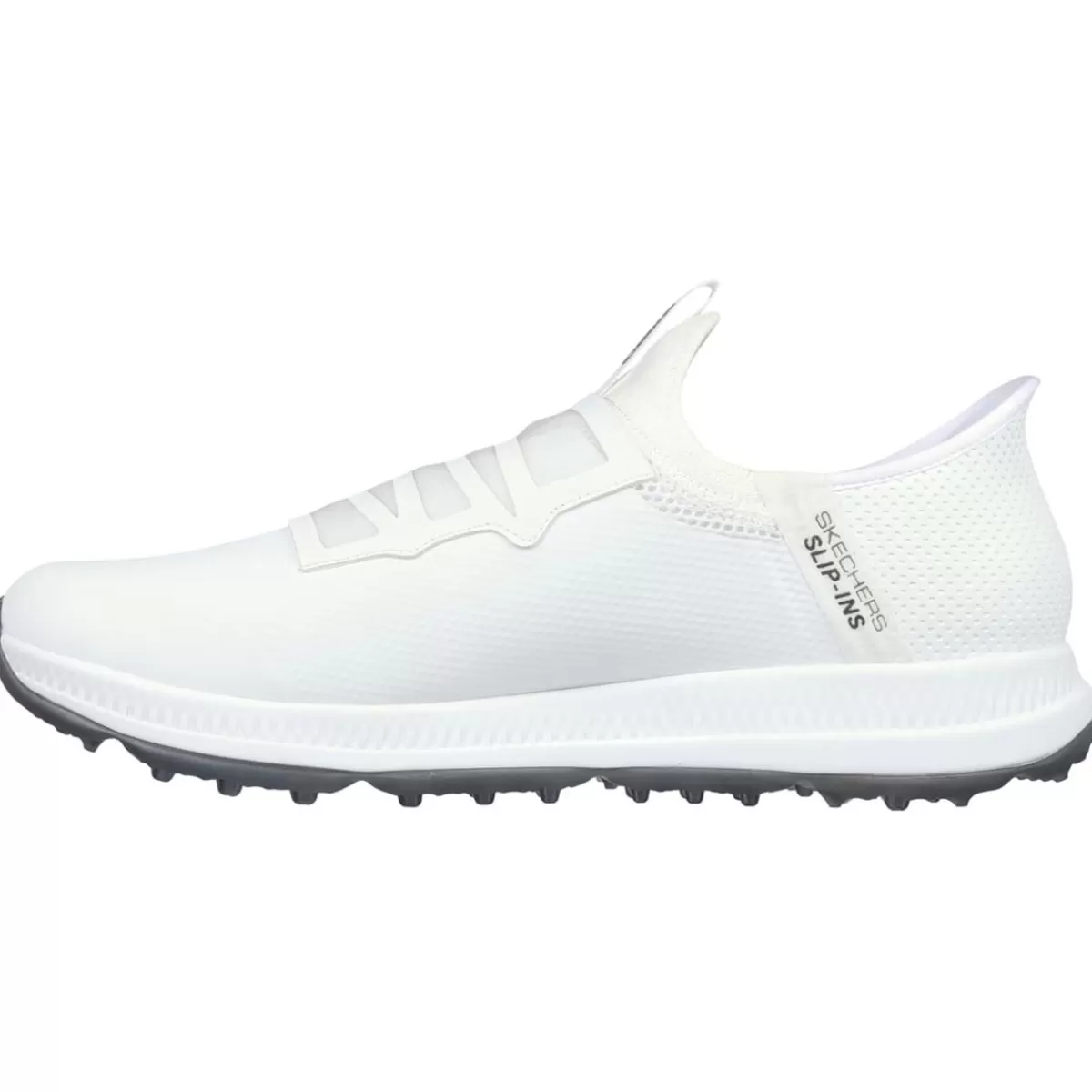 Sale Skechers Men's Go Golf Elite 5 Slip-Ins Waterproof Spikeless Golf Shoes White