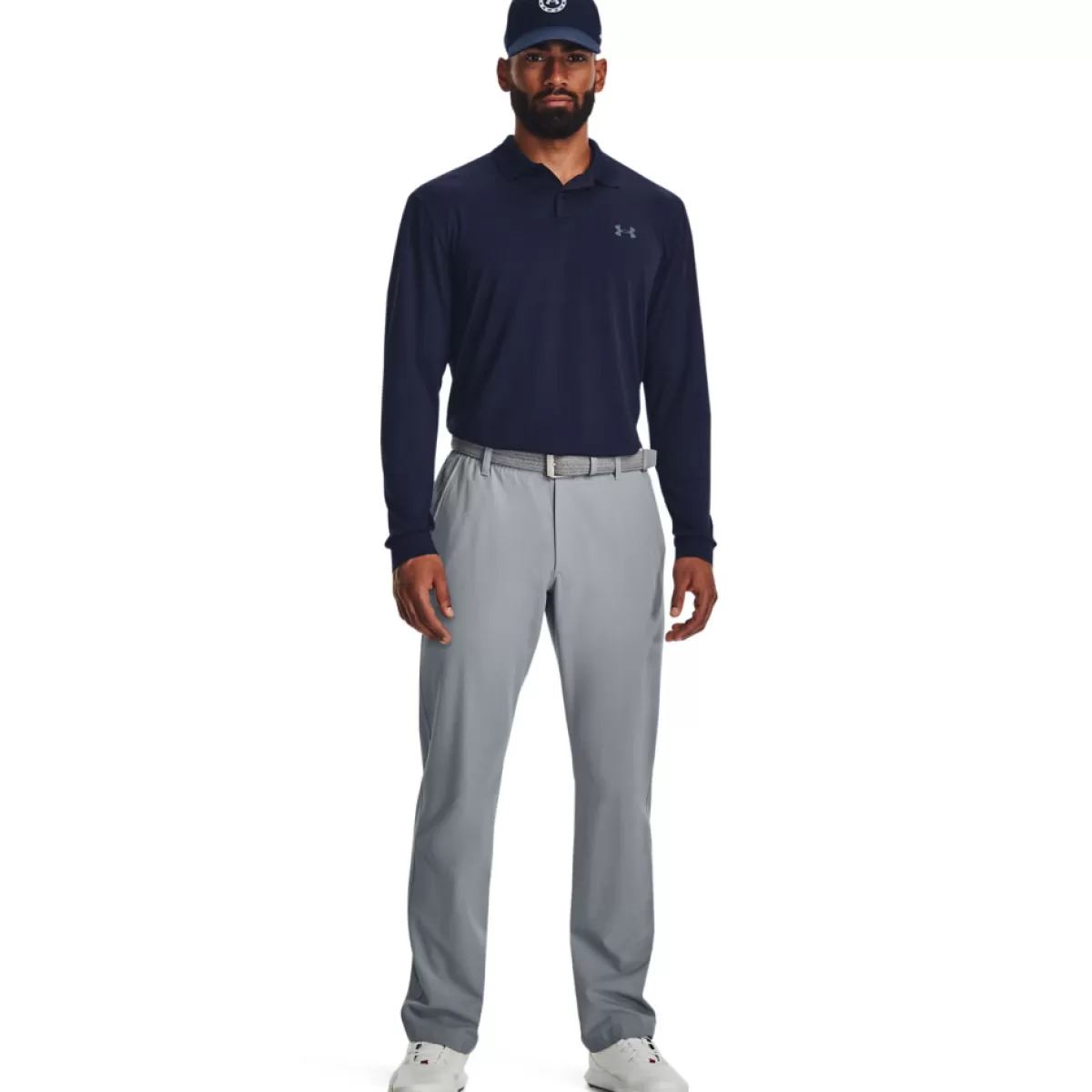 Hot Men's Performance 3.0 Long Sleeve Golf Polo Shirt Men Men's Golf Polo Shirts
