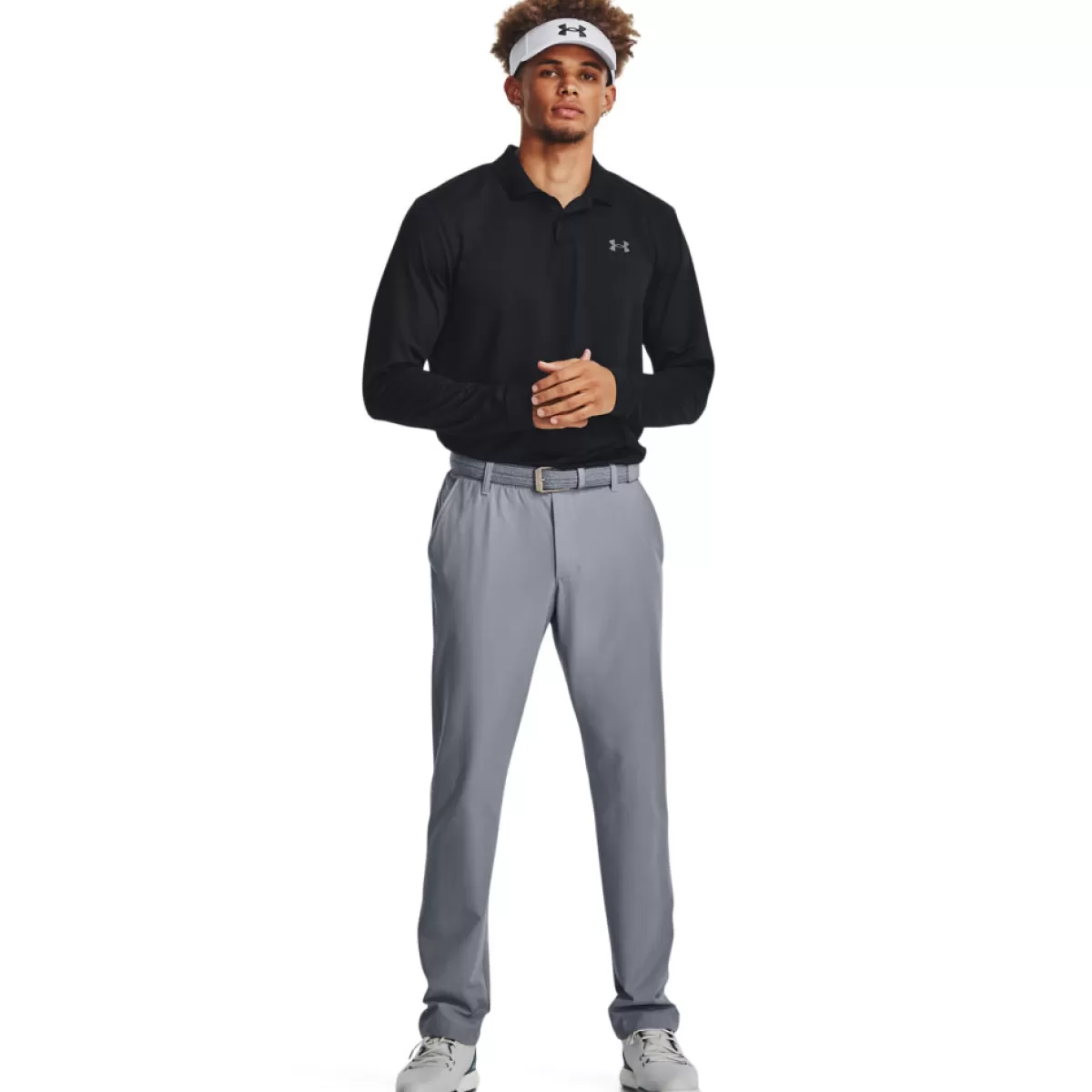 Hot Men's Performance 3.0 Long Sleeve Golf Polo Shirt Men Men's Golf Polo Shirts