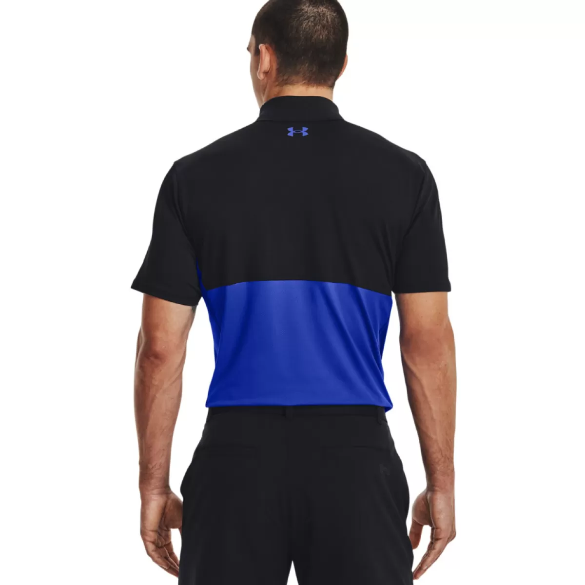 Cheap Under Armour Men's Performance Blocked Stretch Golf Polo Shirt