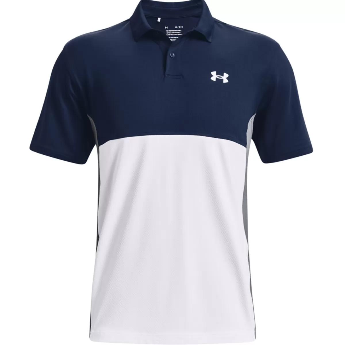 Online Men's Performance Blocked Stretch Golf Polo Shirt Men Men's Golf Polo Shirts