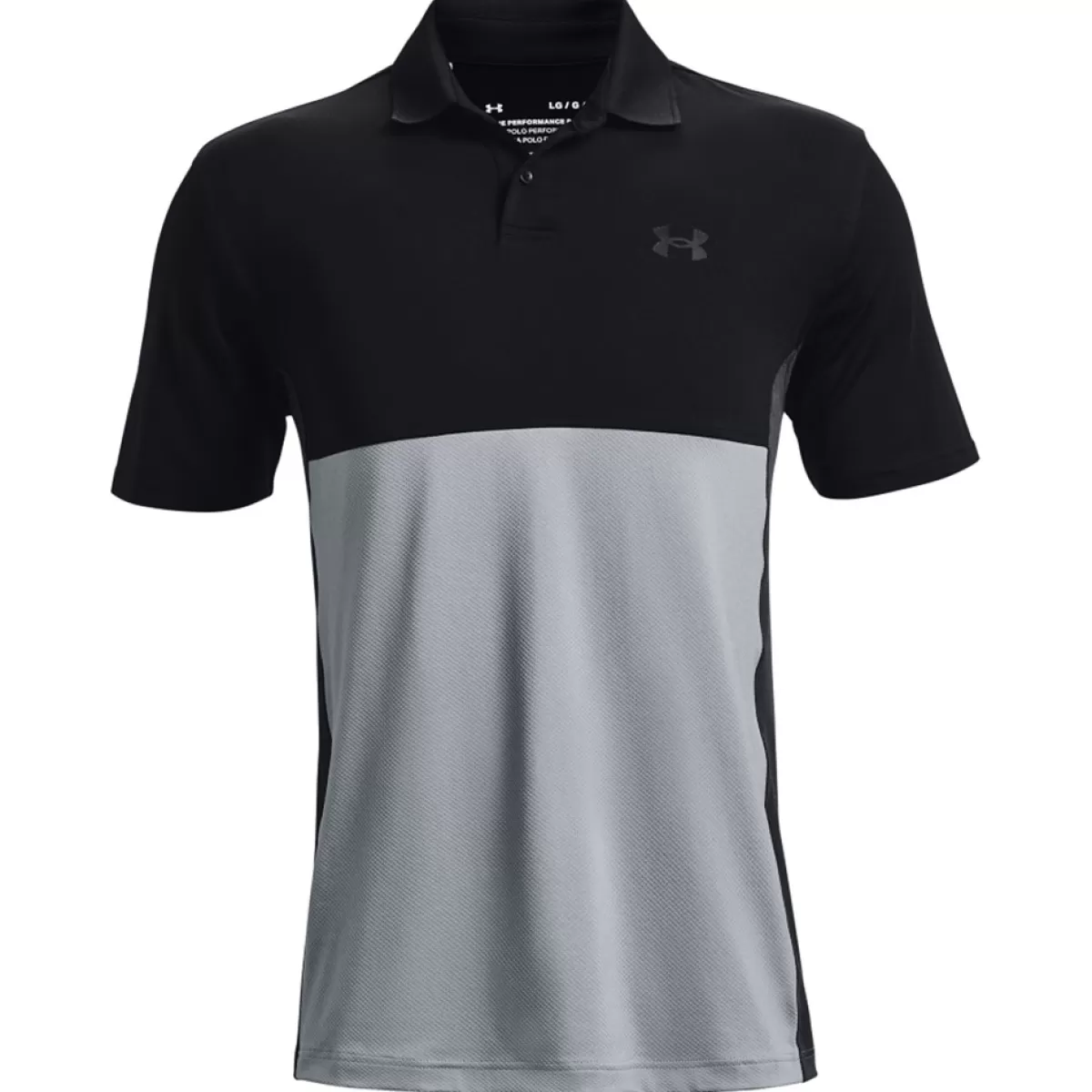 Online Men's Performance Blocked Stretch Golf Polo Shirt Men Men's Golf Polo Shirts
