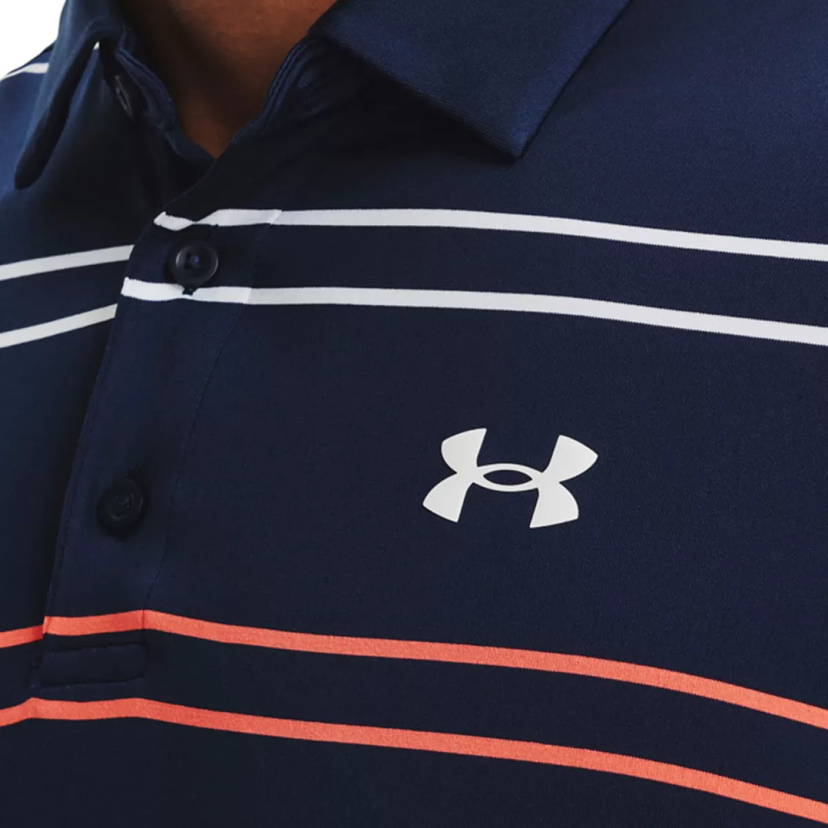 Clearance Men's Playoff 2.0 Pitch Stripe Stretch Golf Polo Shirt Men Men's Golf Polo Shirts