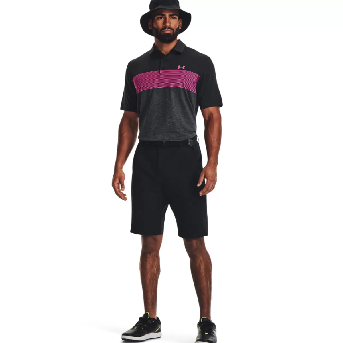 Shop Men's Playoff 3.0 Low Round Stripe Golf Polo Shirt Men Men's Golf Polo Shirts