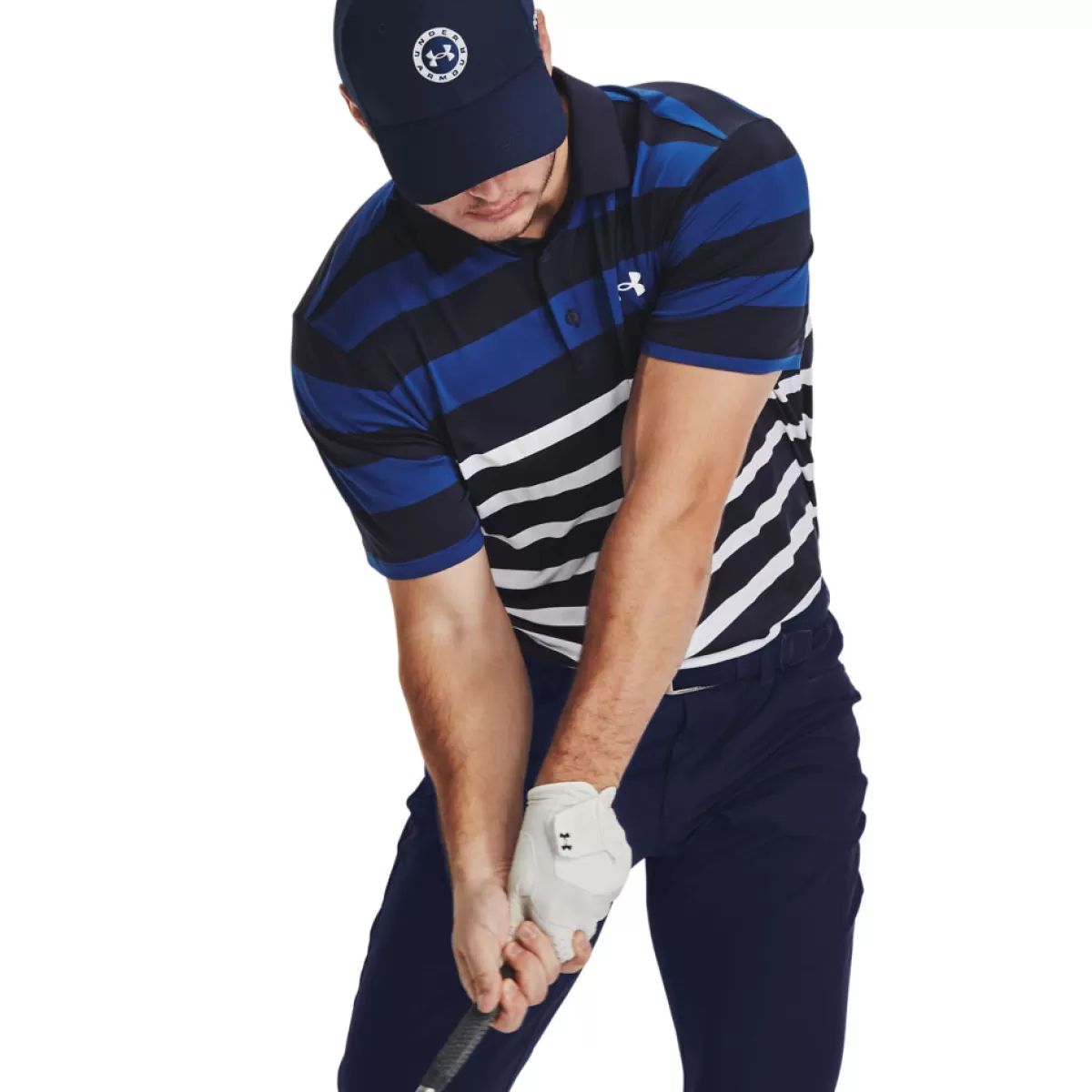 Flash Sale Men's Playoff 3.0 Rugby Yd Stripe Golf Polo Shirt Men Men's Golf Polo Shirts